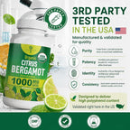 Nourishing Nutrients Organic Citrus Bergamot Supplement