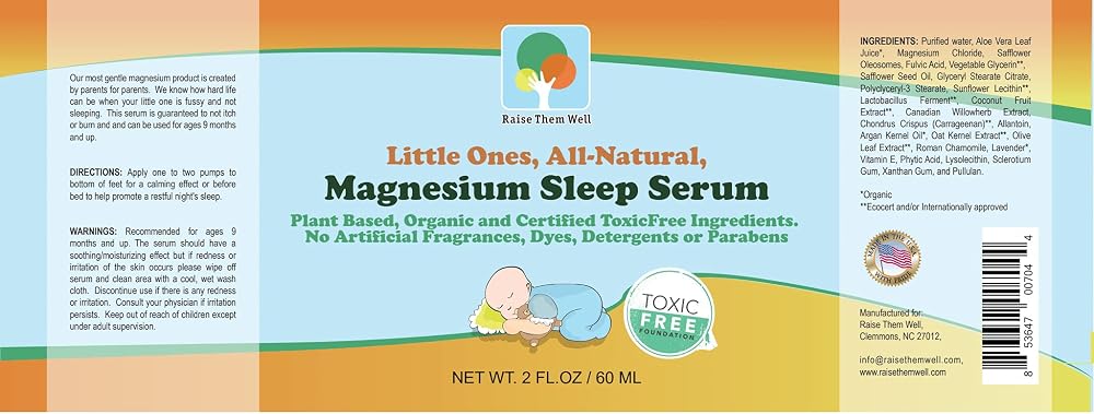 Raise Them Well Infant Magnesium Sleep Serum - 2 fl oz - image 2