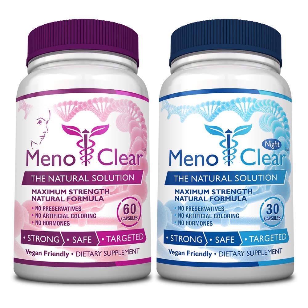 MenoClear Night Menopause Support - 30 Capsules - image 3