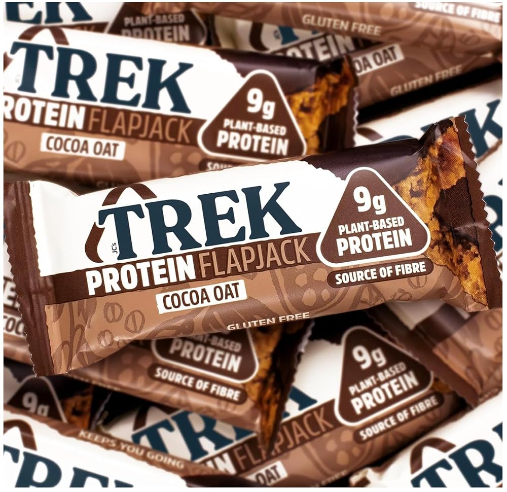 AmazValue Global Trek High Protein Flapjack Cocoa Oat - 16 Bars - image 4