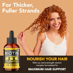 Super Natural Goods Liquid Biotin & Collagen 70,000mcg Hair Growth Vitamin - 4oz - image 3