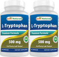 Best Naturals L-Tryptophan 500 mg - 120 Capsules