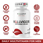 "N/A" Hallusa Hallvigor Prostate Health Men's Multivitamin - 60 Capsules - image 5