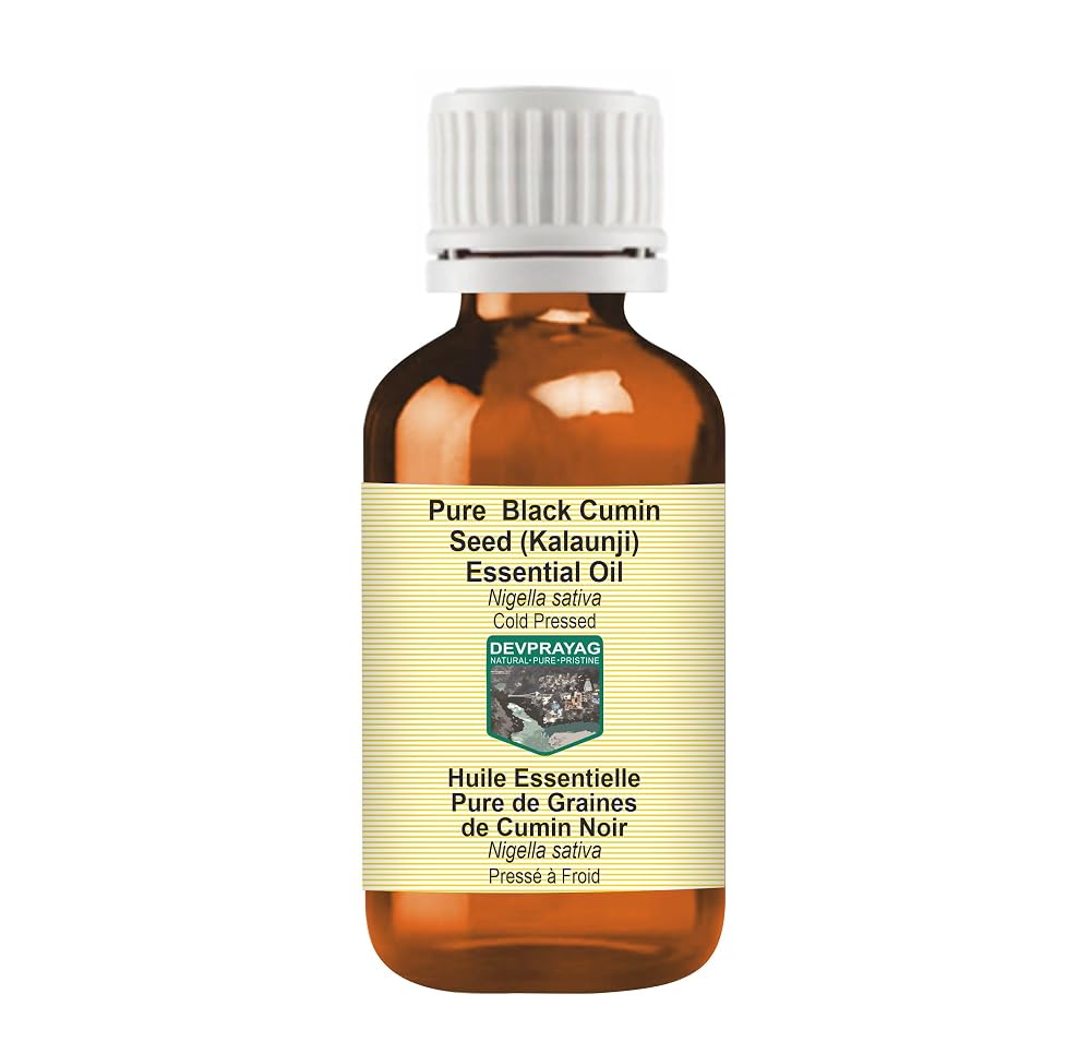 DEVPRAYAG Pure Black Cumin Seed Carrier Oil - 15ml