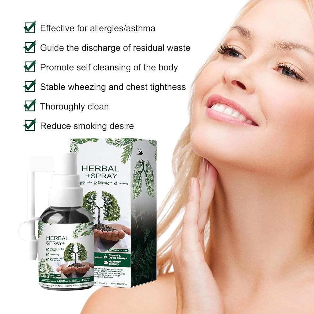 REATIFUL Herbal lung cleansing spray