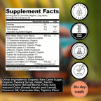 BRAIN WAVE Superfood Mushroom Gummies for Focus and Energy - 60 Count - image 5