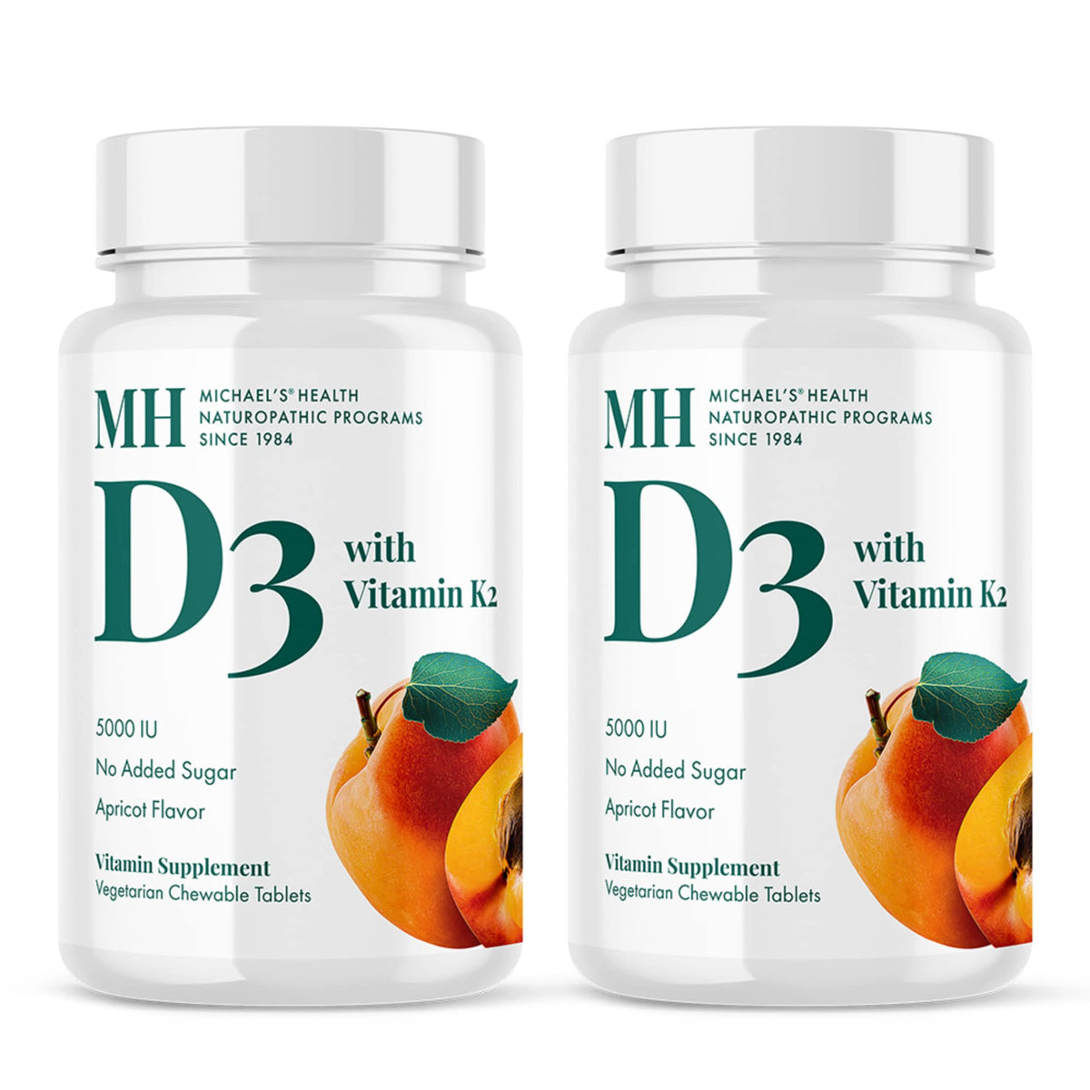 Michael's Vitamin D3 with K2 - 180 Tablets