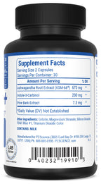 PEScience Erase Pro+ Natural Cortisol Support - 60 Capsules - image 3