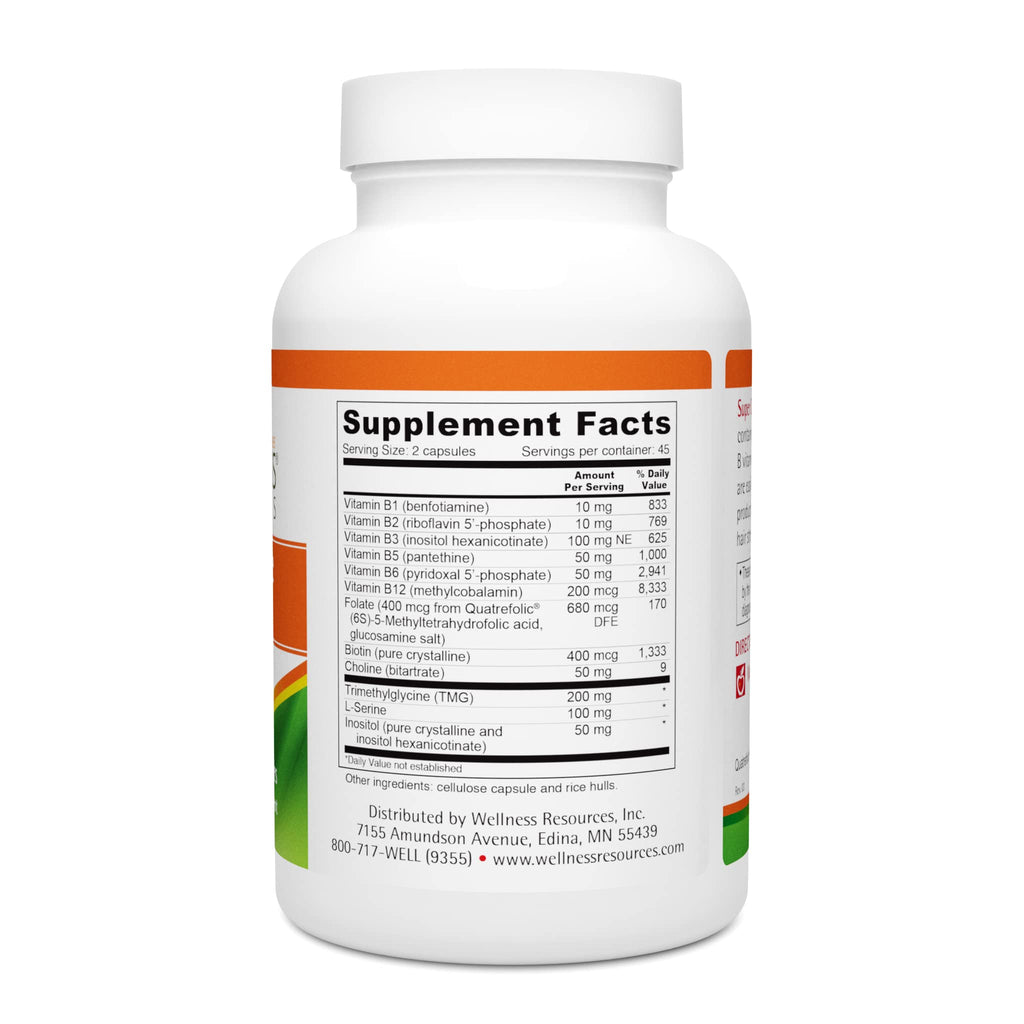 Wellness Resources Super Coenzyme B Complex - Fully Methylated B
