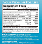 Tropical Oasis Vitamin B Complex Liquid Drops Energy Support - 60 Servings - image 2