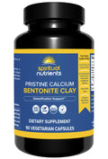 Spiritual Nutrients Pristine Calcium Bentonite Clay - 90 Capsules