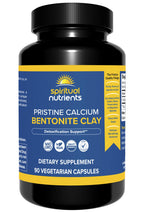 Spiritual Nutrients Pristine Calcium Bentonite Clay - 90 Capsules