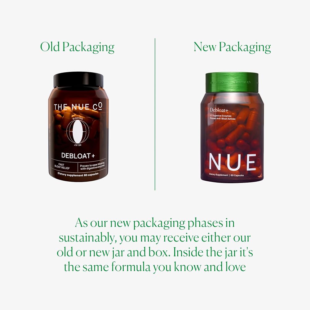 The Nue Co. Debloat+ Digestive Supplement - 60 Capsules - image 6