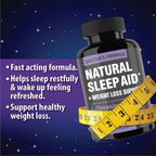 NooMost Natural Sleep Aid with Magnesium & L-Theanine - 60 Tablets - image 6