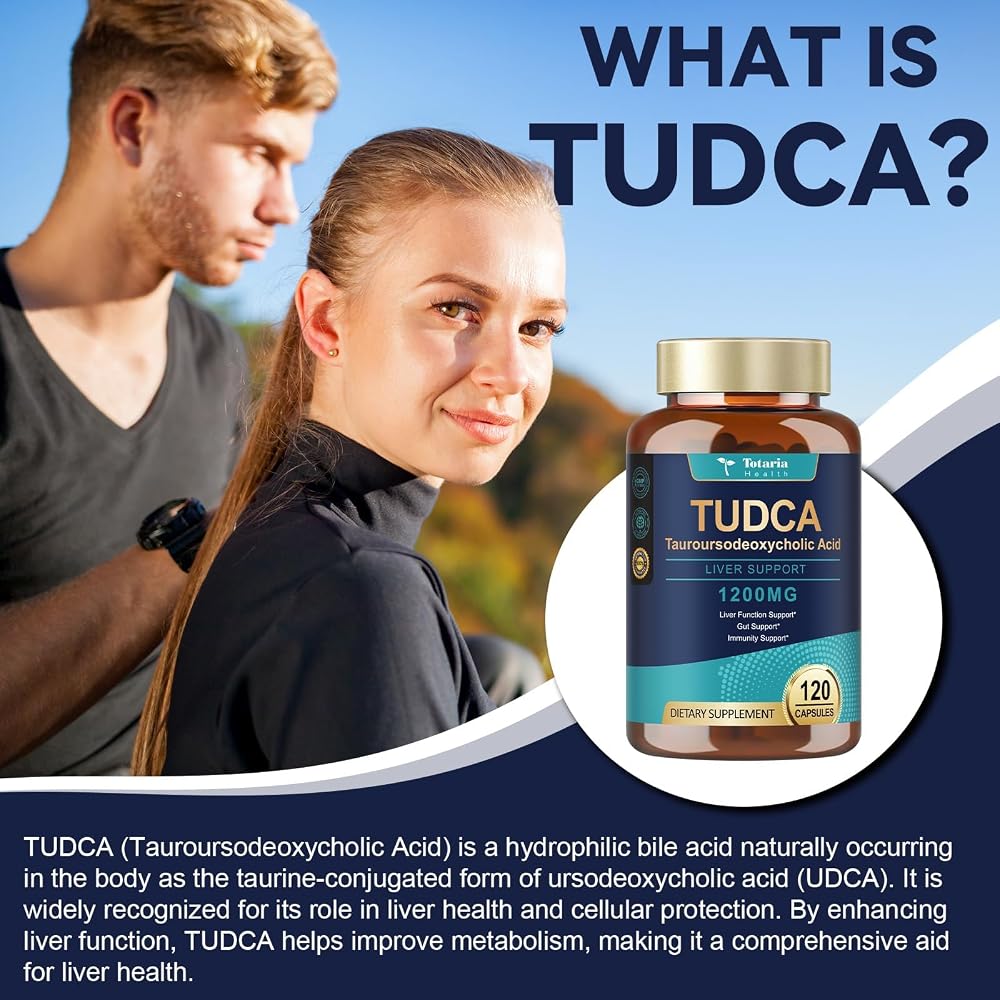 Totaria TUDCA Supplement, 120 Counts