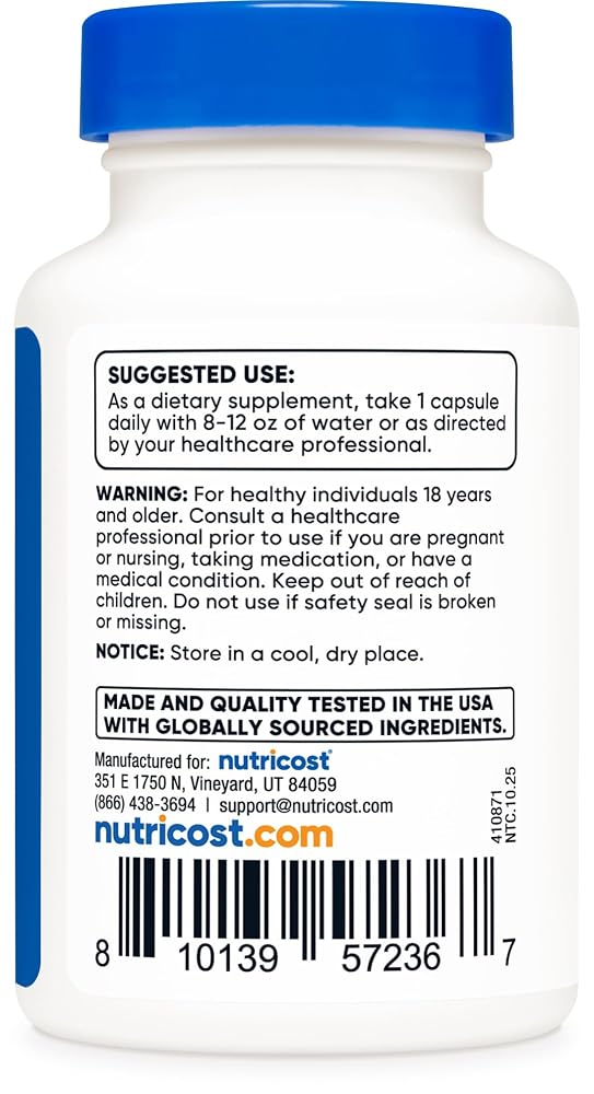 Nutricost Dihydroberberine 200mg - 60 Capsules - image 5