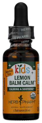 Herb Pharm Kids Lemon Balm Calm Organic Herbal Tincture - 1 fl oz - image 4