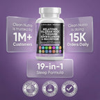 Clean Nutraceuticals Melatonin 10mg Sleep Support - 60 Capsules - image 8