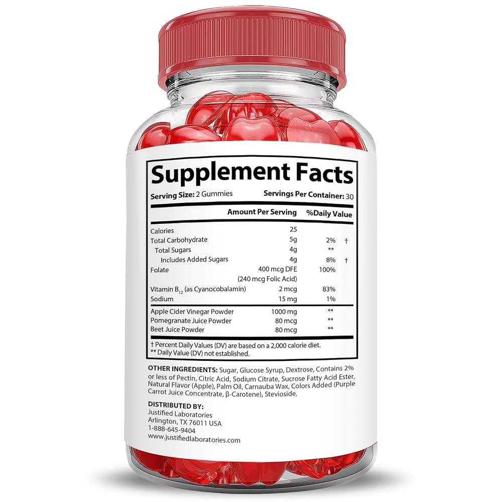 Justified Laboratories Trim Tummy Keto Gummies 1000MG