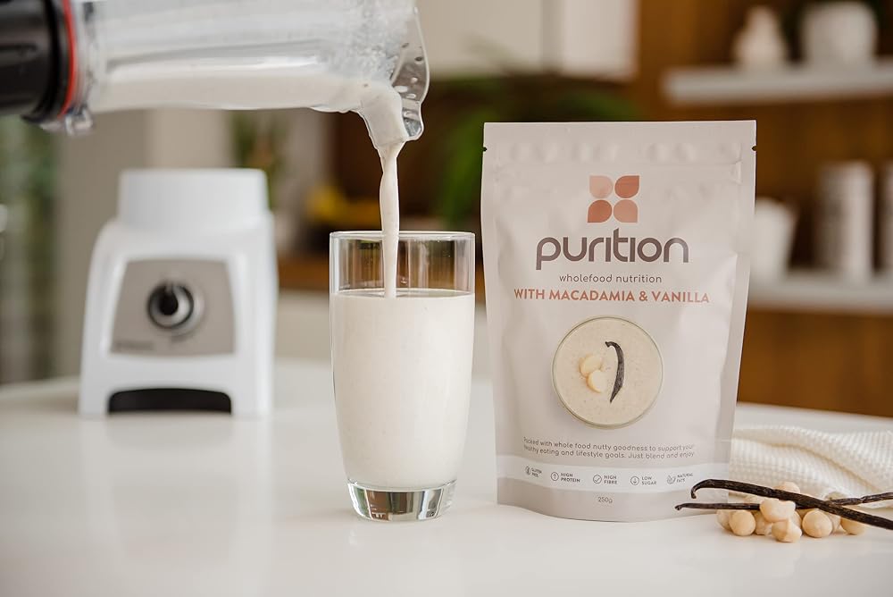 Purition Low Carb Macadamia & Vanilla Protein Powder - 12 Servings - image 4