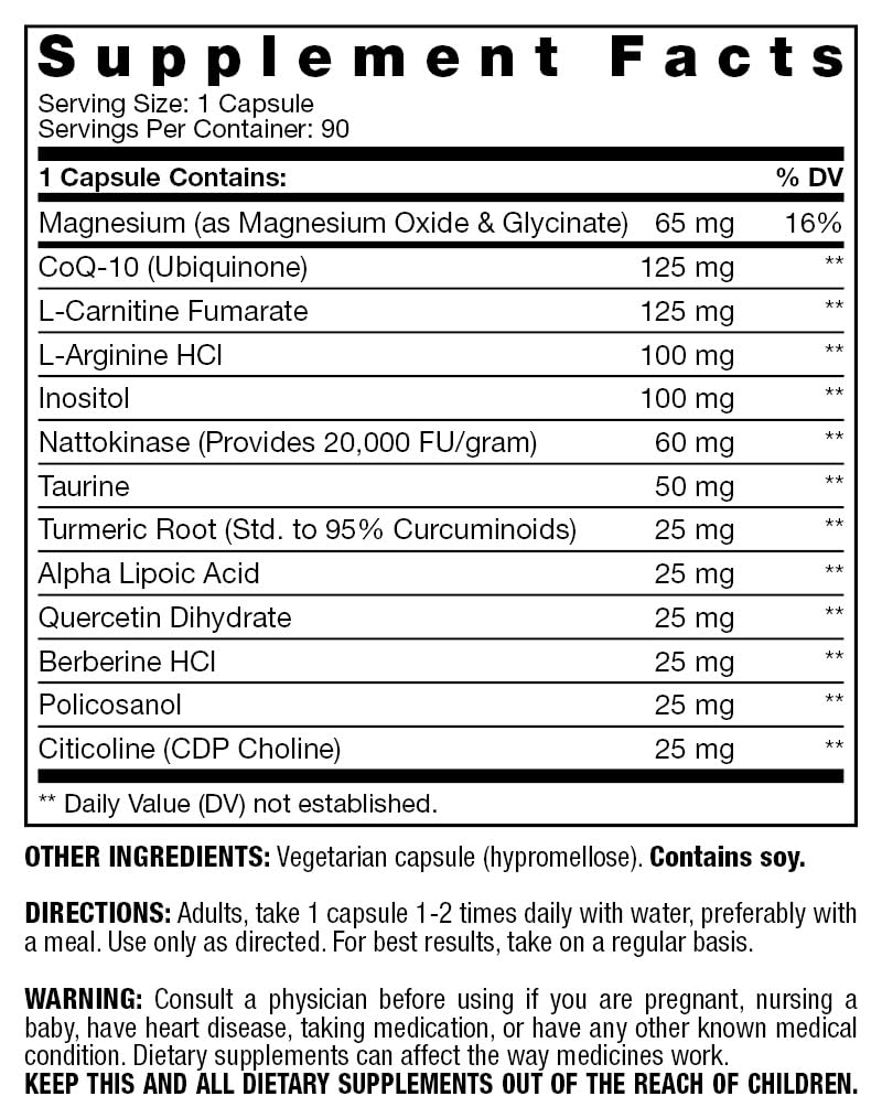Fresh Start Heart Support Capsules - 90 Capsules - image 2