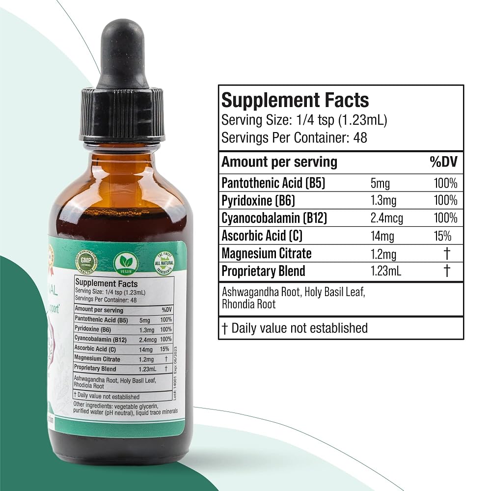 Rejuvica Health Active Adrenal - Advanced Adrenal Support Tincture - image 9