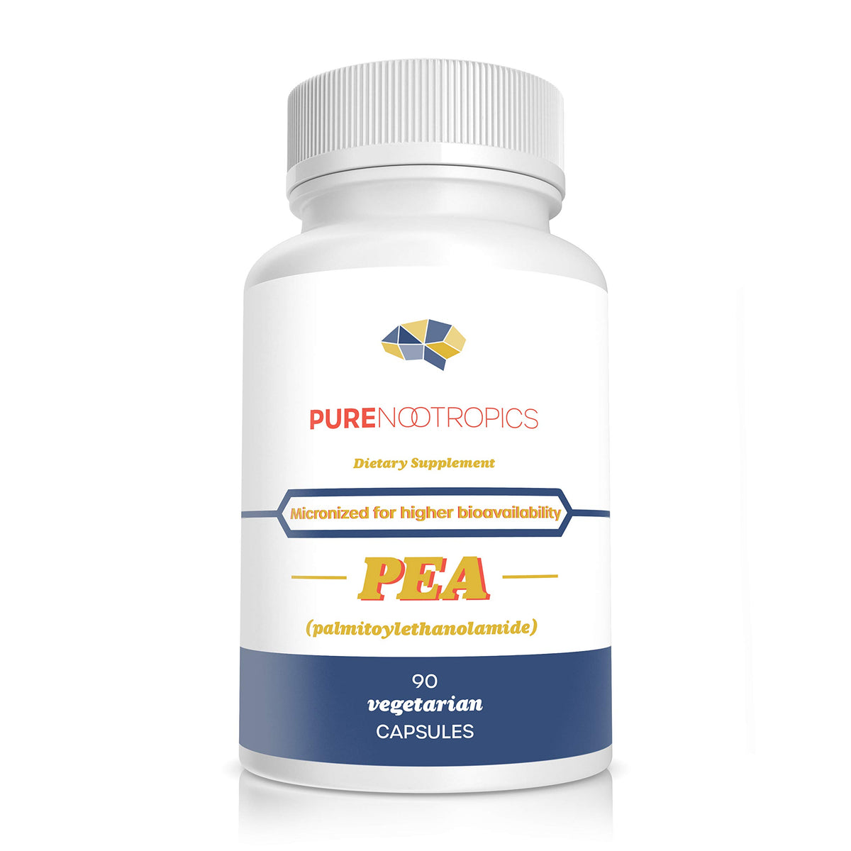 Pure Nootropics Palmitoylethanolamide 400 mg - 90 Capsules