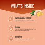 Approved Science Ashwagandha 1500mg with Bioperine® and Ginger