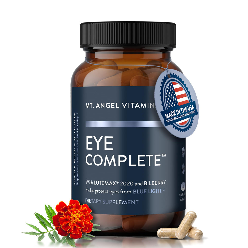 Mt. Angel Vitamins Eye Complete - 60 Vegetarian Capsules
