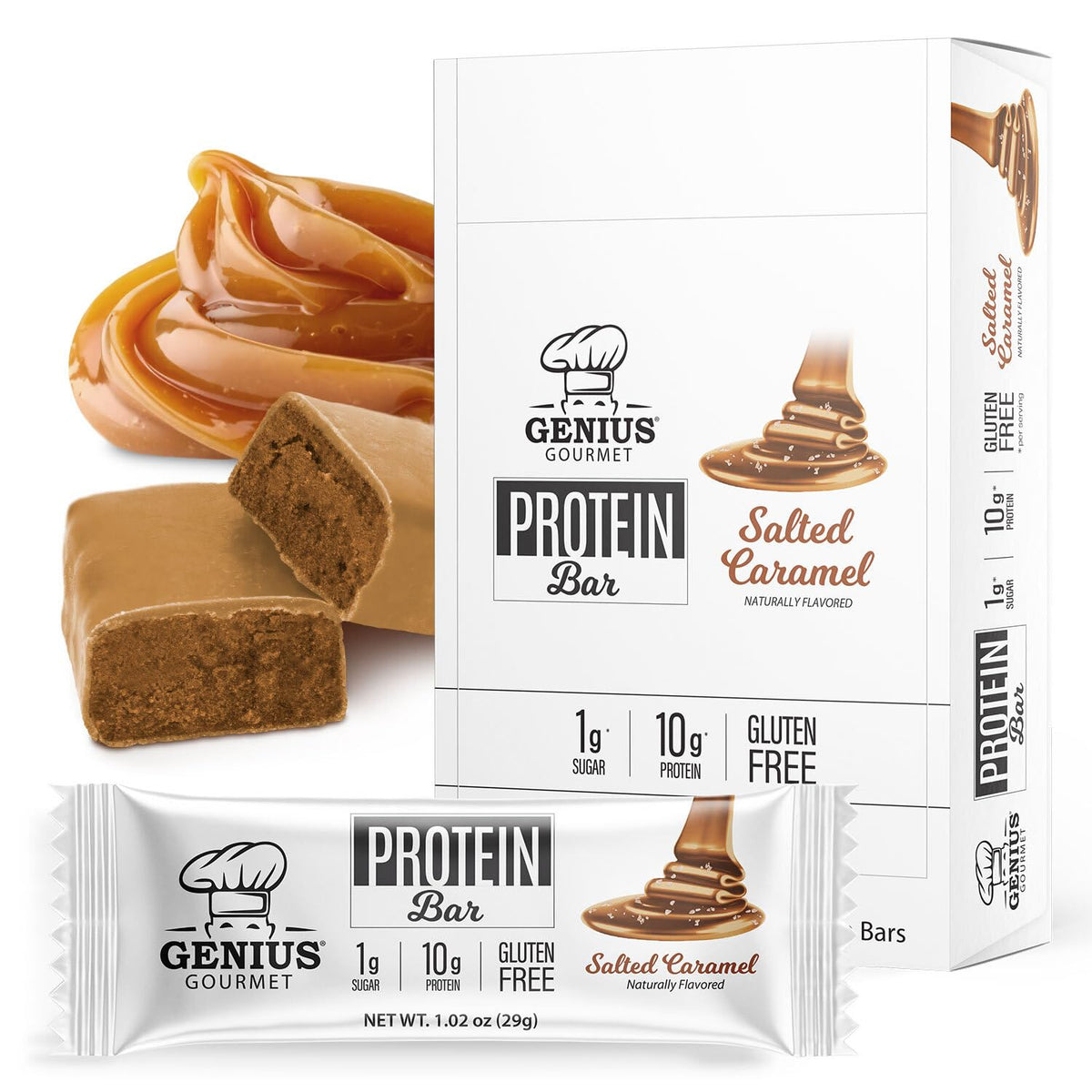 Genius Gourmet Gluten Free Keto Protein Bar