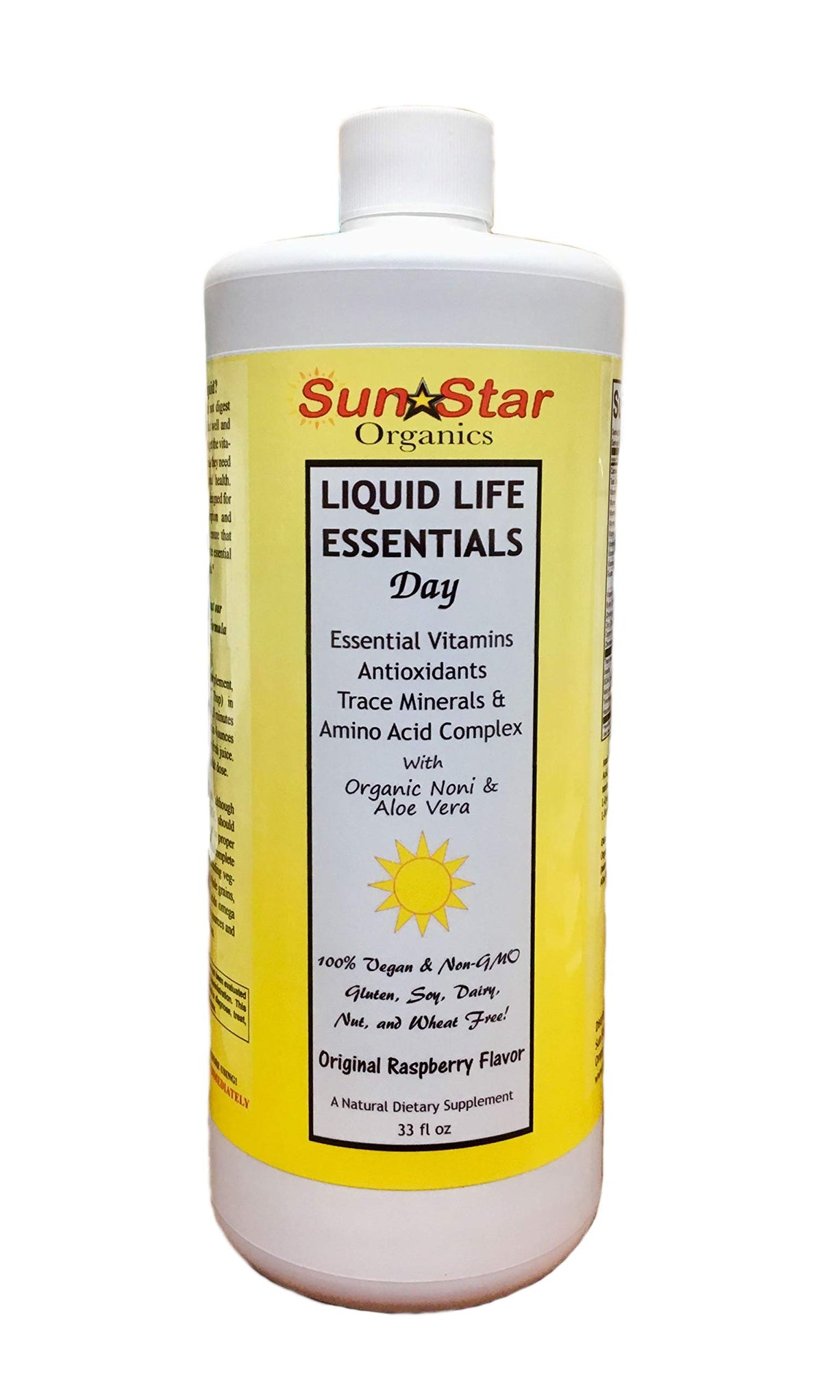Sun Star Organics Liquid Day Multivitamin with Noni & Aloe Vera - 33 fl oz - image 2