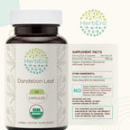 HerbEra USDA Organic Dandelion Leaf Capsules - 60 Capsules - image 5