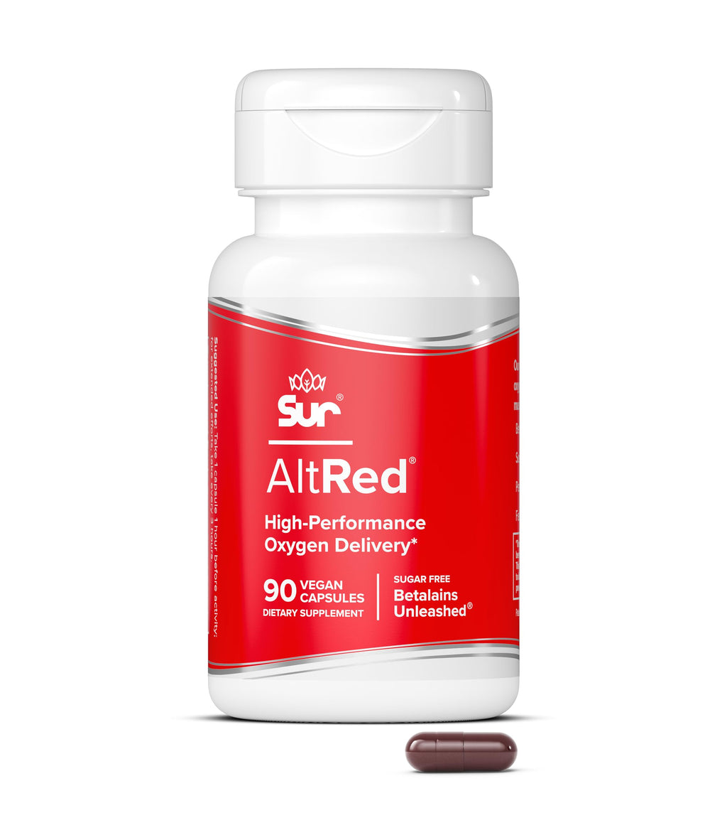 Sur Nutrition AltRed Beet Root Capsules for Muscle Recovery