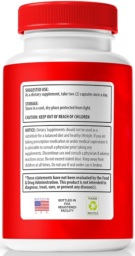 NutraRize Gluco Maxum Capsules for Energy & Wellness - 120 Count - image 3