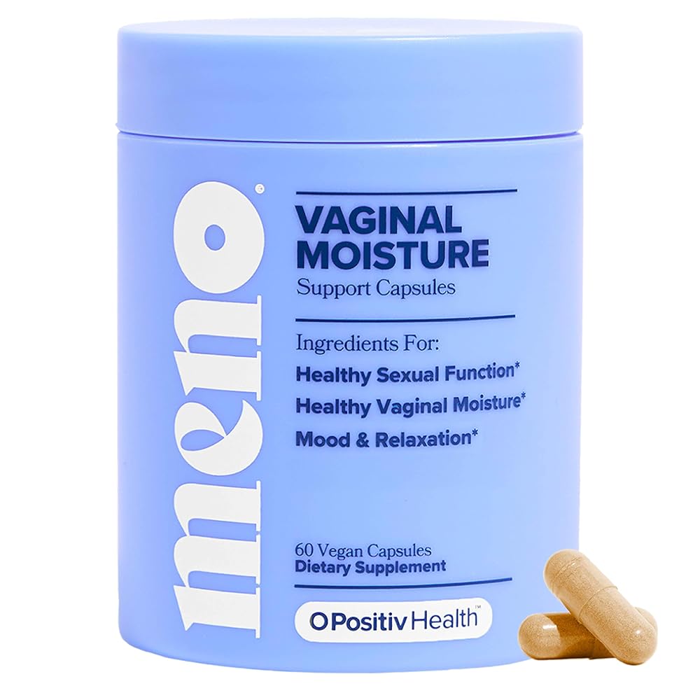 O Positiv MENO Vaginal Moisture Hormone-Free Capsules - 60 Count