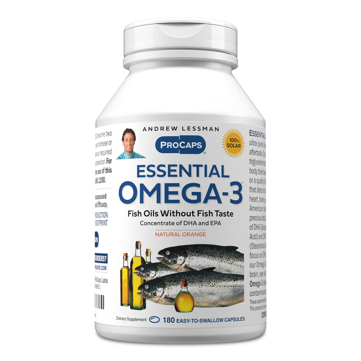 ANDREW LESSMAN Essential Omega-3 Orange - Softgels - Ultra-Pure