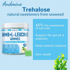 andmino HMB and L-Leucine Gummies for Muscle Growth - 120 Gummies - image 4