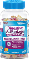Schiff Sustenex Probiotic Gummies Assorted Fruit - 60 Gummies