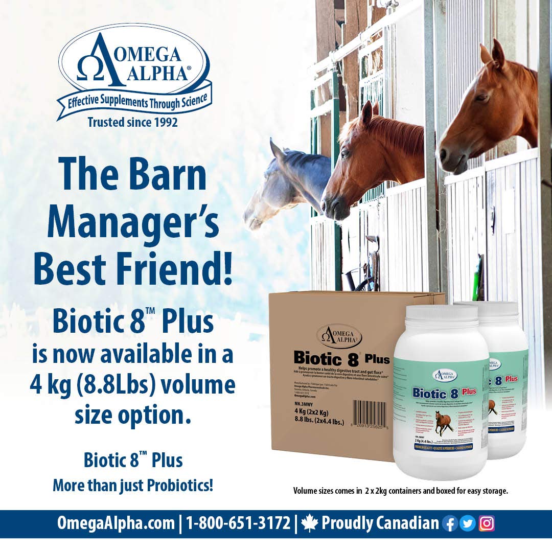 Omega Alpha Biotic 8 Plus Equine Probiotic - 8.8 lbs - image 4