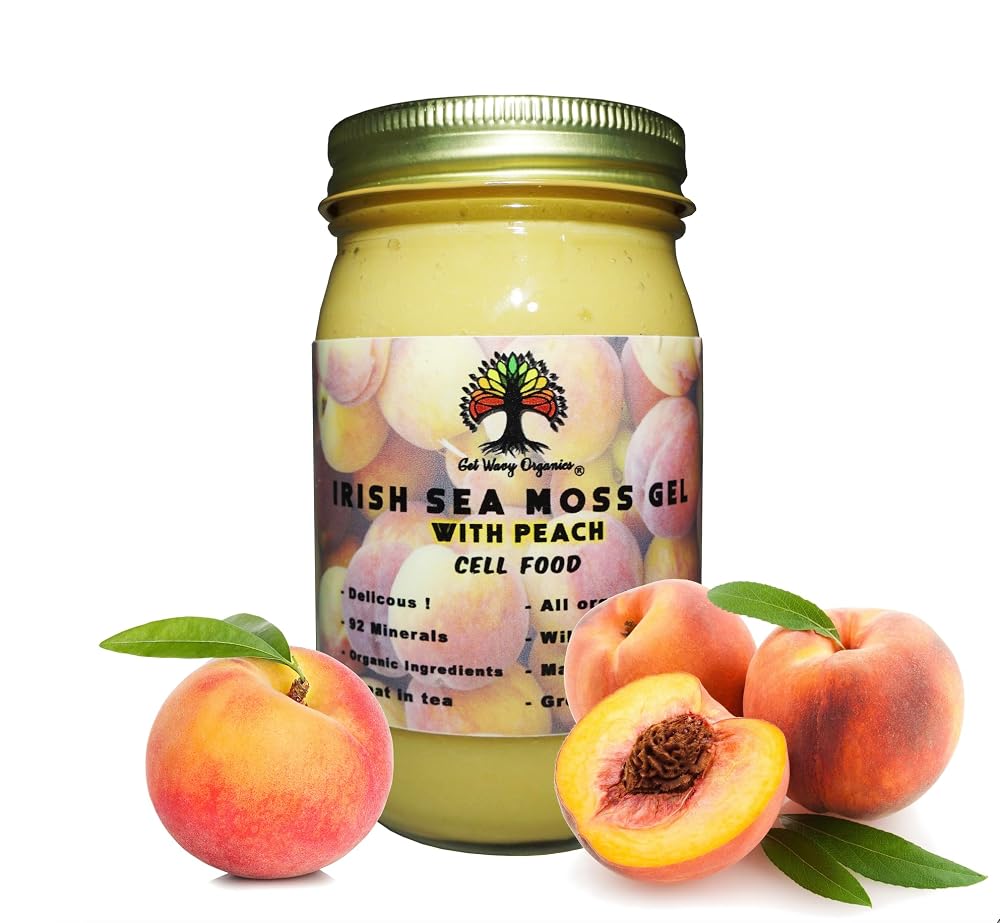 GET WAVY ORGANICS Irish Sea Moss Gel Superfood - 16 oz