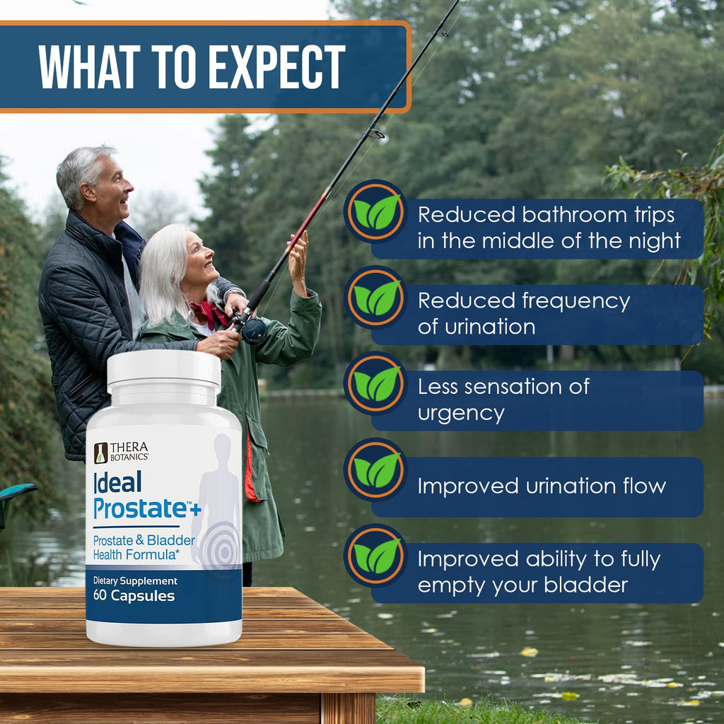 Therabotanics Ideal Prostate Plus Prostate & Bladder Support - 60 Capsules - image 4