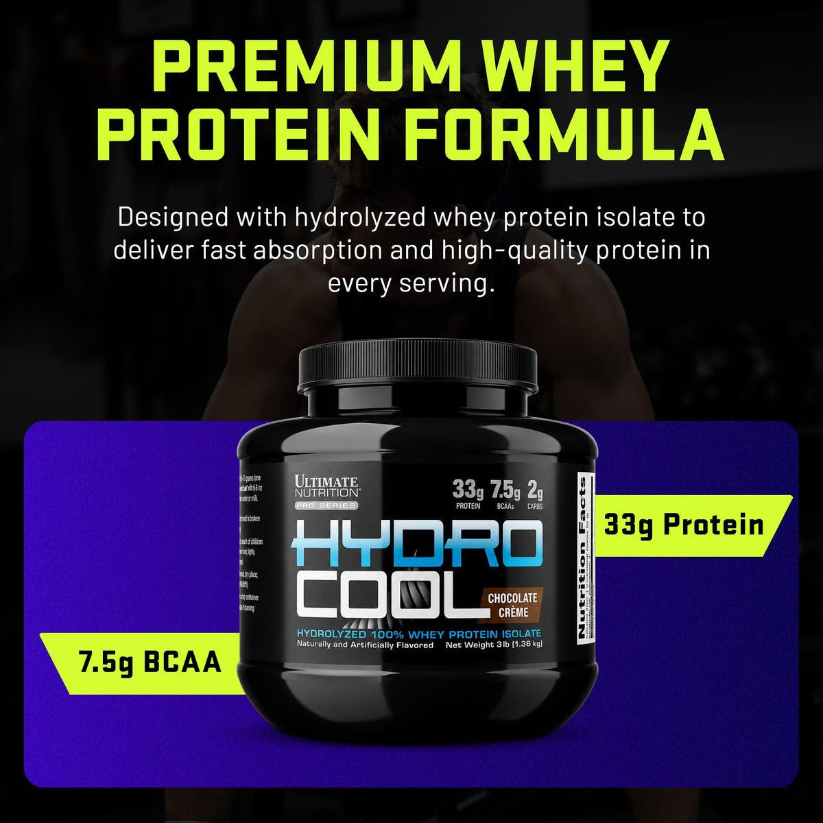 Ultimate Nutrition HydroCool Hydrolyzed Protein Powder