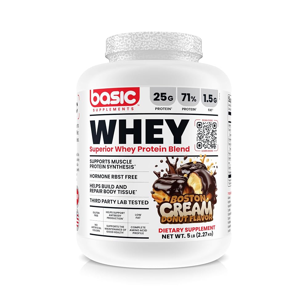 BASIC SUPPLEMENTS Whey Protein Powder