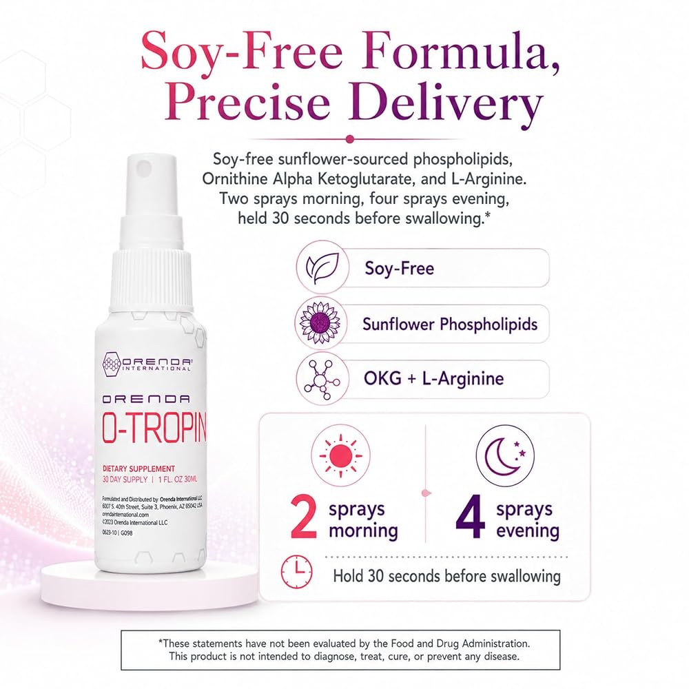 Orenda O-Tropin Liposomal Spray for Healthy Aging - 1 fl oz - image 6