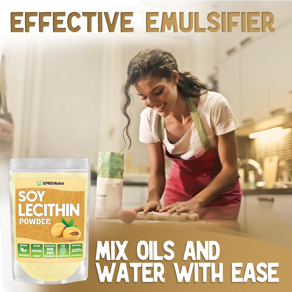 XPRS Nutra Soy Lecithin Granules or Powder - Non GMO - Lecitina de