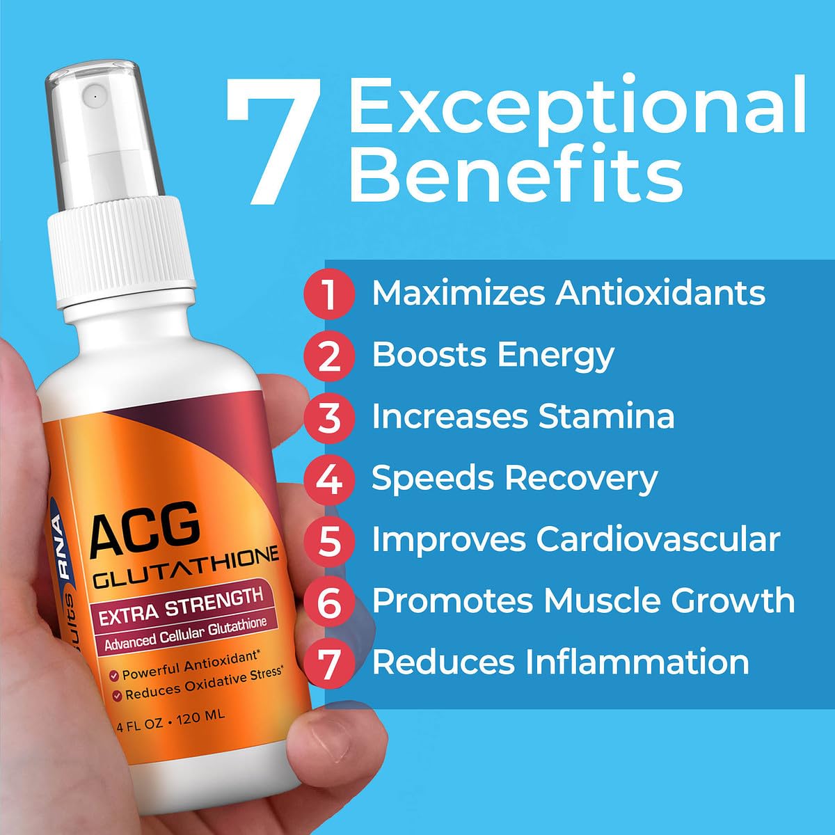 Results RNA ACG Glutathione Extra Strength Immune Boost - 4 oz - image 2