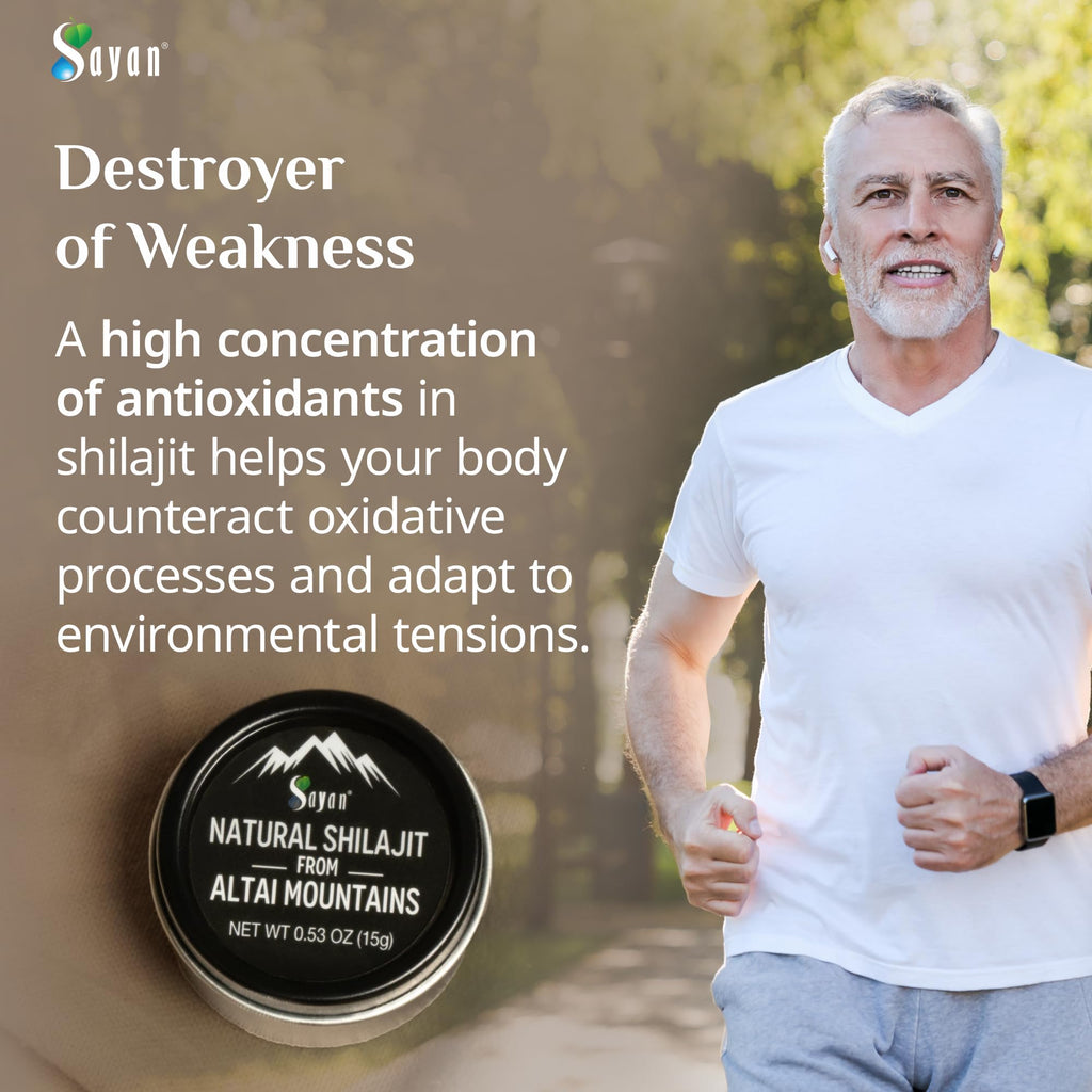 Sayan Pure Authentic Altai Shilajit