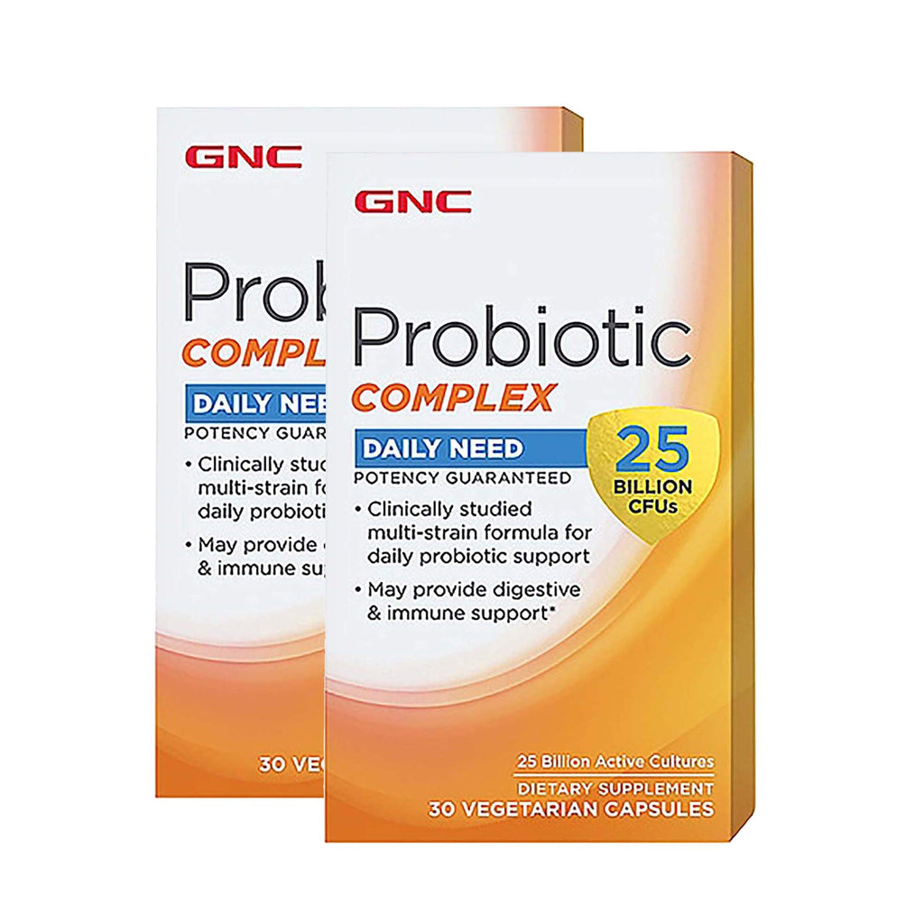 GNC Probiotic Complex Daily Need 25 Billion CFUs - 30 Capsules