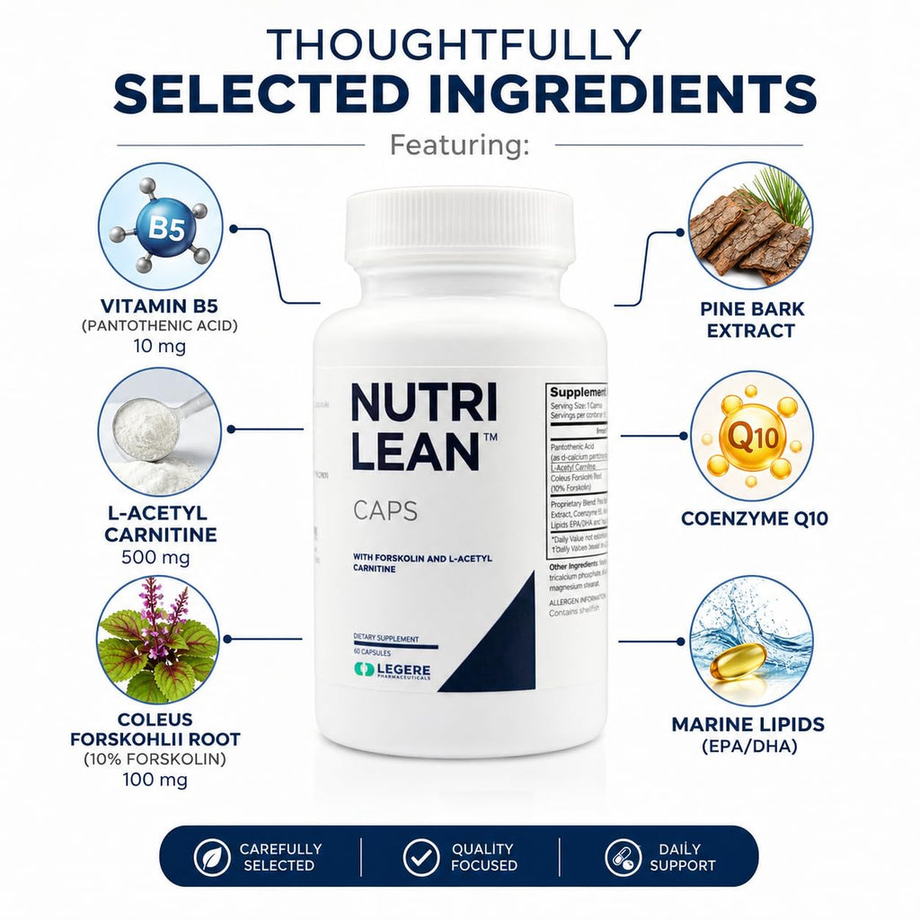 Legere Pharmaceuticals NutriLean - 60 Capsules - image 3
