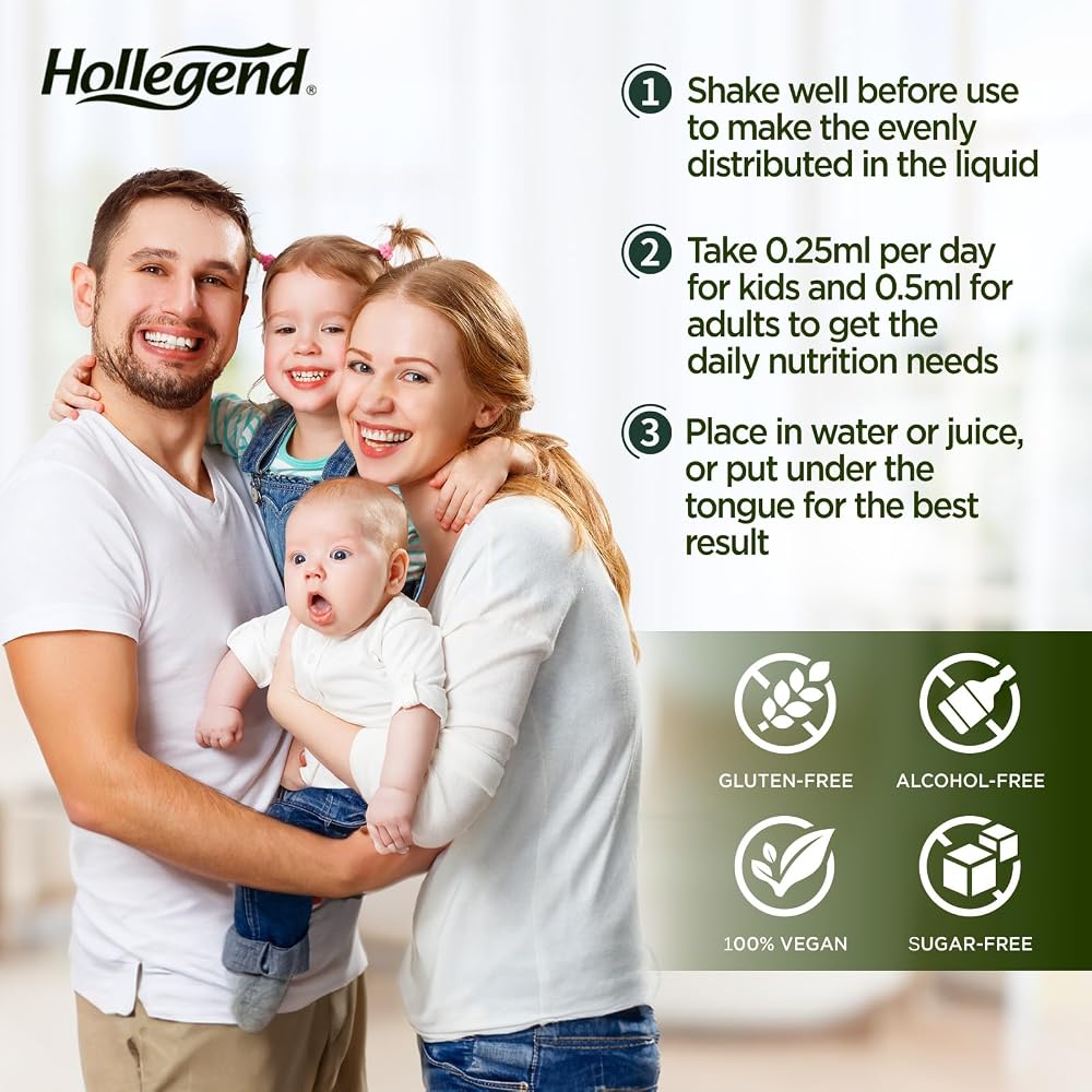 HOLLEGEND Liposomal Oregano Oil Liquid Drops Immune Support - 60ML - image 6